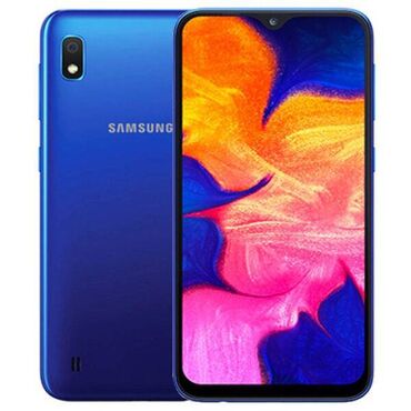 samsung not8: Samsung Galaxy A10, Колдонулган, 32 GB, түсү - Көк, 2 SIM