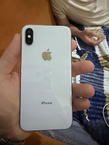 iphone 6d: IPhone X, 64 GB, Gümüşü — 5