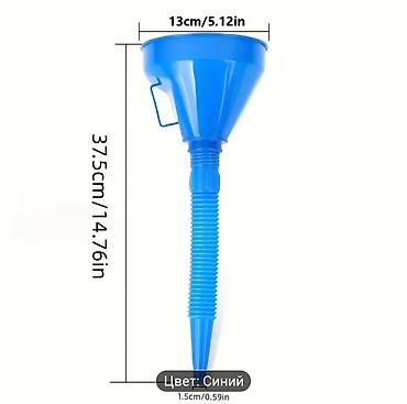 Avtomobil üçün alətlər: Avtomobil mayeləri üçün çevik burunlu huni - Material: möhkəm plastik — 1