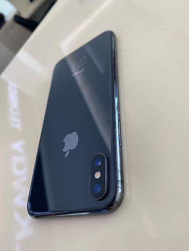 iphone x 2 ci el: IPhone X, 64 GB, Space Gray, Face ID, Barmaq izi — 2