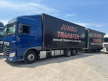 Тягач, DAF, Тентованный