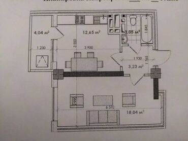 Здания: 1 комната, 41 м², Элитка, 9 этаж, ПСО (под самоотделку)