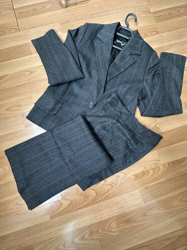 пиджак серый: Пиджак, Классическая модель, Турция, S (EU 36)