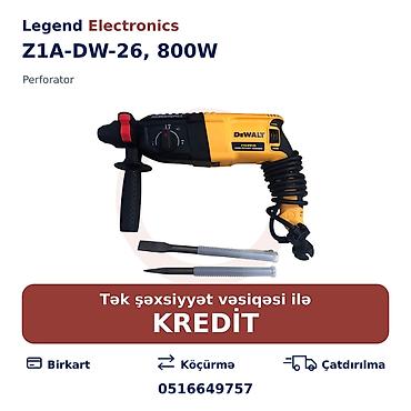 kreditle drel: Elan başlığı: Perforator Z1A-DW-26, 800W Perforator Z1A-DW-26, 800W — 1