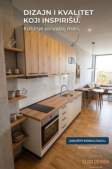Kuhinjski nameštaj: Kuhinje po meri – Eldo Design - Dizajn koji inspiriše: moderni — 1