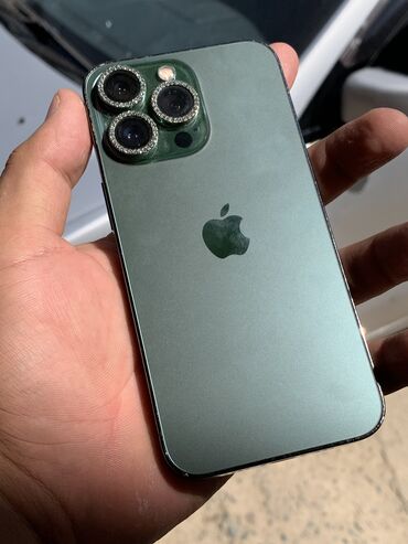 внутренний модем: IPhone 13 Pro, Б/у, 128 ГБ, Защитное стекло, 79 %