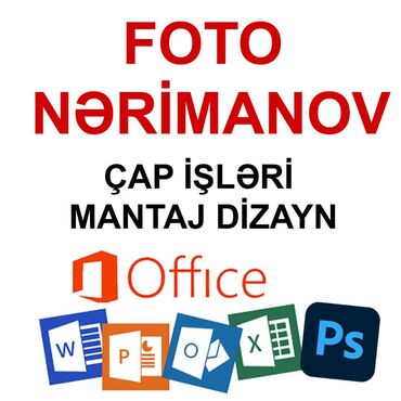 qax vakansiya 2023: Nərimanov m/st üstündə yerləşen Foto-Studio sirketina Foto operatorlar