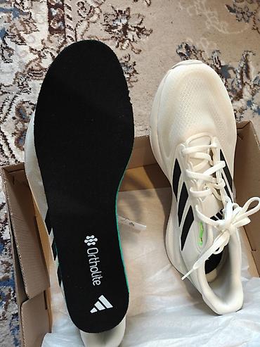 Кроссовки и спортивная обувь: Мужские кроссовки, 46, Adidas, Новый, цвет - Белый — 2