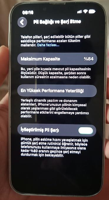 iphone 6sq almaq: IPhone 13, 256 GB, Gümüşü, Face ID — 3