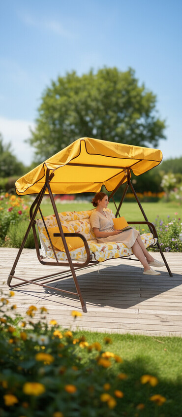 Yelləncəklər: Yeni, Divan-yelləncək, Zontikli, Metal — 1