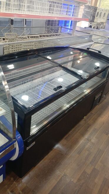 soyuducu kompressoru: Mağaza üçün şüşə sürgülü qapılı dondurucu/soyuq vitrini - Geniş