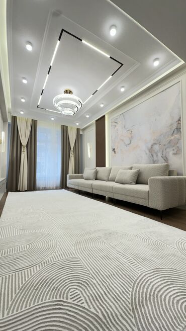 жк нью йорк купить квартиру: 4 бөлмө, 128 кв. м, Элитка, 3 кабат, Дизайнердик ремонт