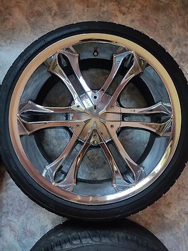 Диски: Литые Диски R 20 Комплект, отверстий - 5, Б/у — 4