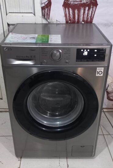 запчасти стиральных машин: Paltaryuyan maşın LG, 9 kq, Avtomat, Qurutmasız, Kredit yoxdur