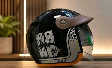rs win vip: Naslov: Moto kaciga sa vizirom – univerzalna veličina | Retro dizajn | — 3