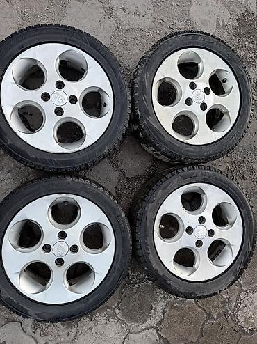moning: Литые Диски R 15 Kia, Комплект, отверстий - 5, Б/у — 3