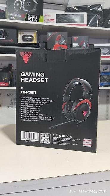 usb mikrofon: Cihazlar üçün Jedel Gaming Qulaqlıq usb Aux çıxışlıdır Yenidir — 2