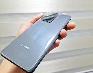 galaxy s20: Samsung Galaxy S20 Ultra, Б/у, 128 ГБ, цвет - Серый, 1 SIM, 2 SIM — 4
