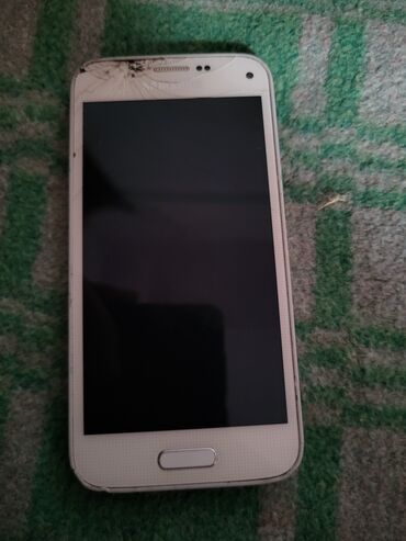 кнопочный телефон купить: Samsung Galaxy S5 Mini, Б/у, 16 ГБ, цвет - Белый, 2 SIM