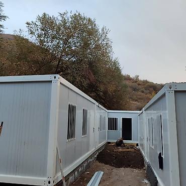 Контейнеры: Модульные контейнерные здания из сэндвич‑панелей Размеры: 6*3м, 6*4м — 2