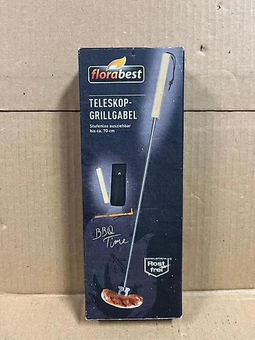 Sve za roštilj: Florabest teleskopska viljuška za roštilj - Prodluživa viljuška za — 1