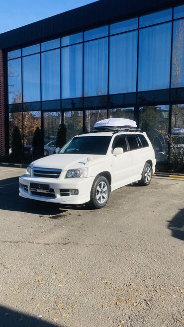 авто прадо: Toyota Kluger: 2001 г., 3 л, Автомат, Газ, Универсал