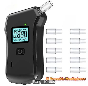 Алкотестеры: Portativ alkoqol ölçən cihaz (breathalyzer). Cihaz nəfəs vasitəsilə — 2