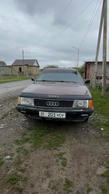 спартивный машины: Audi 100: 1989 г., 2 л, Механика, Бензин, Седан
