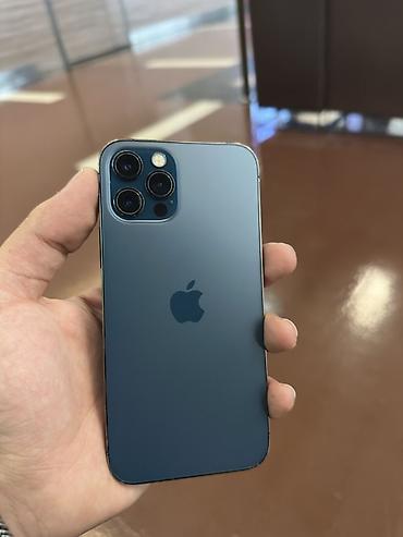 hisense pro: IPhone 12 Pro, 256 GB, Pacific Blue, Face ID — 1