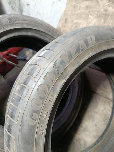aeolus e70: Шины 205 / 55 / R 17, Лето, Б/у, Пара, Легковые, Германия, GoodYear — 2