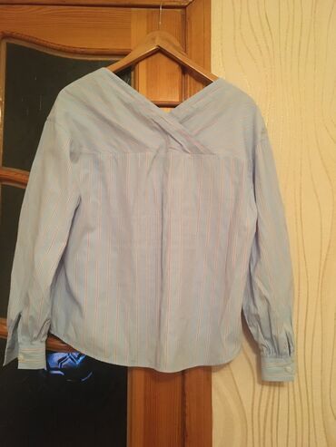 Köynək və bluzalar: Krep-şıfon kofta,2 defe geyinilib,M ölcü,uzunluq 65 smdır,qiymet -da lalafo.az — 4 Köynək və bluzalar: Krep-şıfon kofta,2 defe geyinilib,M ölcü,uzunluq 65 smdır,qiymet — 4
