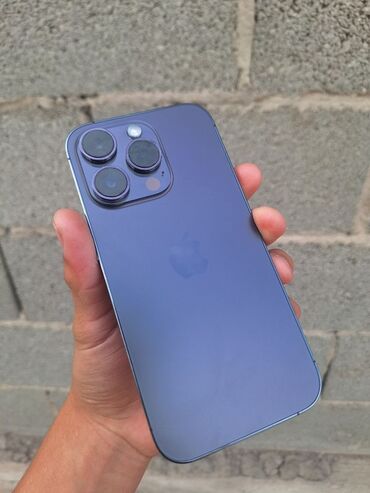 Apple iPhone: IPhone 14 Pro, Б/у, 256 ГБ, Deep Purple, 85 %