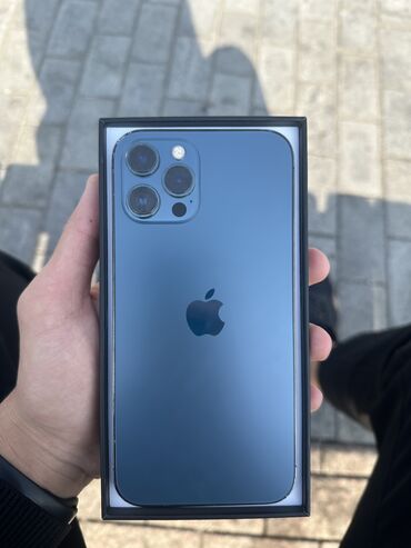 айфон бишкеке: IPhone 12 Pro Max, Б/у, 512 ГБ, Pacific Blue, Коробка