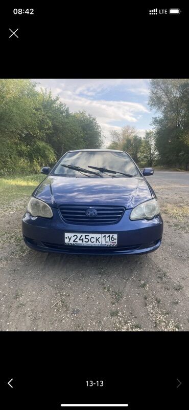 тойота каролла 2006: Продается автомобиль Toyota Corolla синего цвета. Данная модель