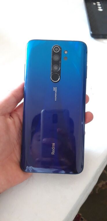 кнопочные телефоны сяоми: Redmi, Redmi Note 8 Pro, Колдонулган, 128 ГБ, түсү - Көгүлтүр, 2 SIM