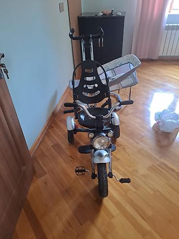 velosiped tekeri: Sekilde gorunduyu kimidiUşaq üçtəkərli velosipedi – itələmə tutacağı — 1
