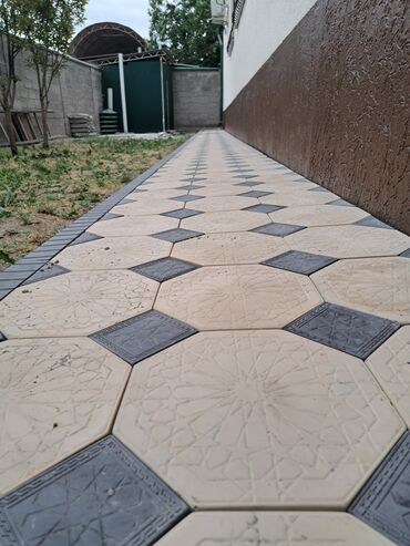 Тротуарная плитка: Тротуарная плитка, Другая модель, Мраморная, Для парковки, Новый — 9