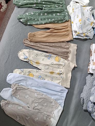 Отдам даром: Набор детской одежды для новорождённого (0–3 мес), хлопок. все отдам — 10