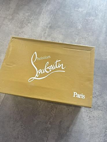 лабутены цена мужские: Туфли, 38, 38.5, 39, Christian Louboutin, Б/у, цвет - Бежевый, Самовывоз — 3