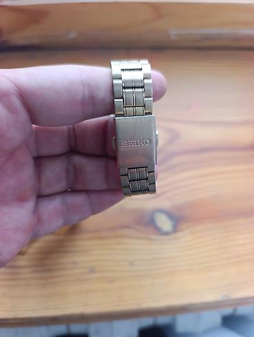 ремонт золота: Классические часы часы, Seiko, Водонепроницаемые, Мужские, Б/у — 6