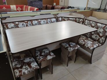 Кухонные столы и стулья: Кухонный стол и стул, Новый, Бесплатная доставка, цвет - Бежевый — 10