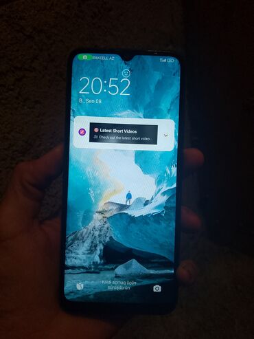 Xiaomi: Xiaomi Redmi 10C, 128 GB, rəng - Qara, 
 Düyməli, Sensor, Barmaq izi