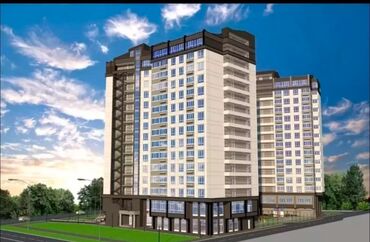 сдаю квартиру в сокулуке шопокове: 1 комната, 53 м², Элитка, 11 этаж, ПСО (под самоотделку)