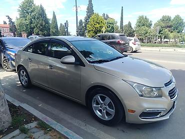 Chevrolet: Chevrolet Cruze sedan - Gümüşü-bej rəngli kuzov, 4 qapı, yüngül — 11