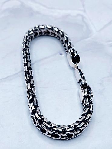 Серебряные цепочки: Цепочка, Проба 960, Мужские, Новый — 7