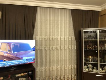 Rum ştorları: Yalniz uct dekor satilir yenidi hec yuyulmayib uzunlugu 3mt eni 4 mt