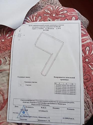 продаю дом киргизия 1: 10 соток, Для строительства, Красная книга — 1
