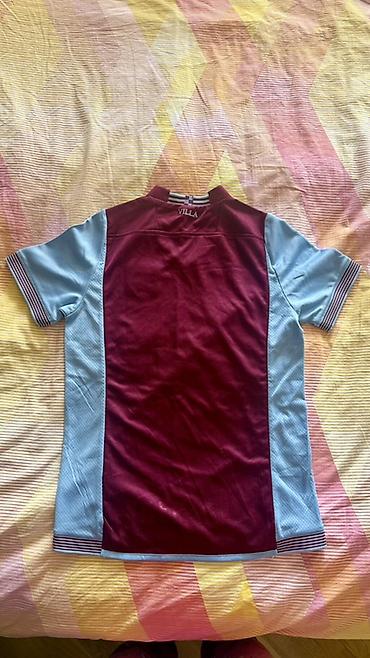 Kişi geyimləri: Aston Villa futbol köynəyi – orijinal Macron “Technical Sportswear” — 2