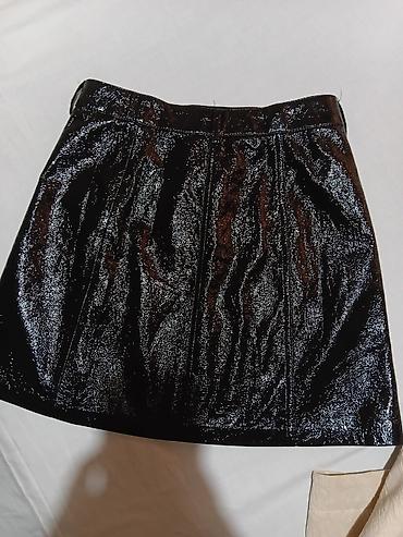 statement ogrlice: Set suknji – 4 komada, različiti stilovi i materijali - Crna mini — 9