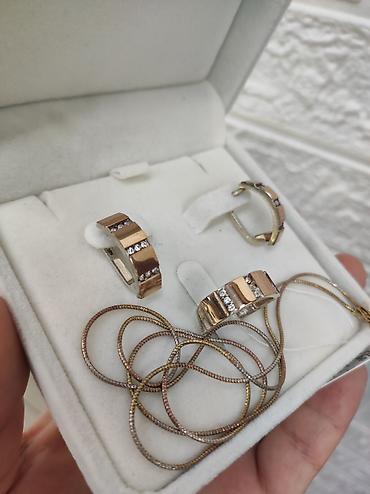 Серебряные наборы украшений: Набор украшений, Проба 925, Женские, Новый — 7